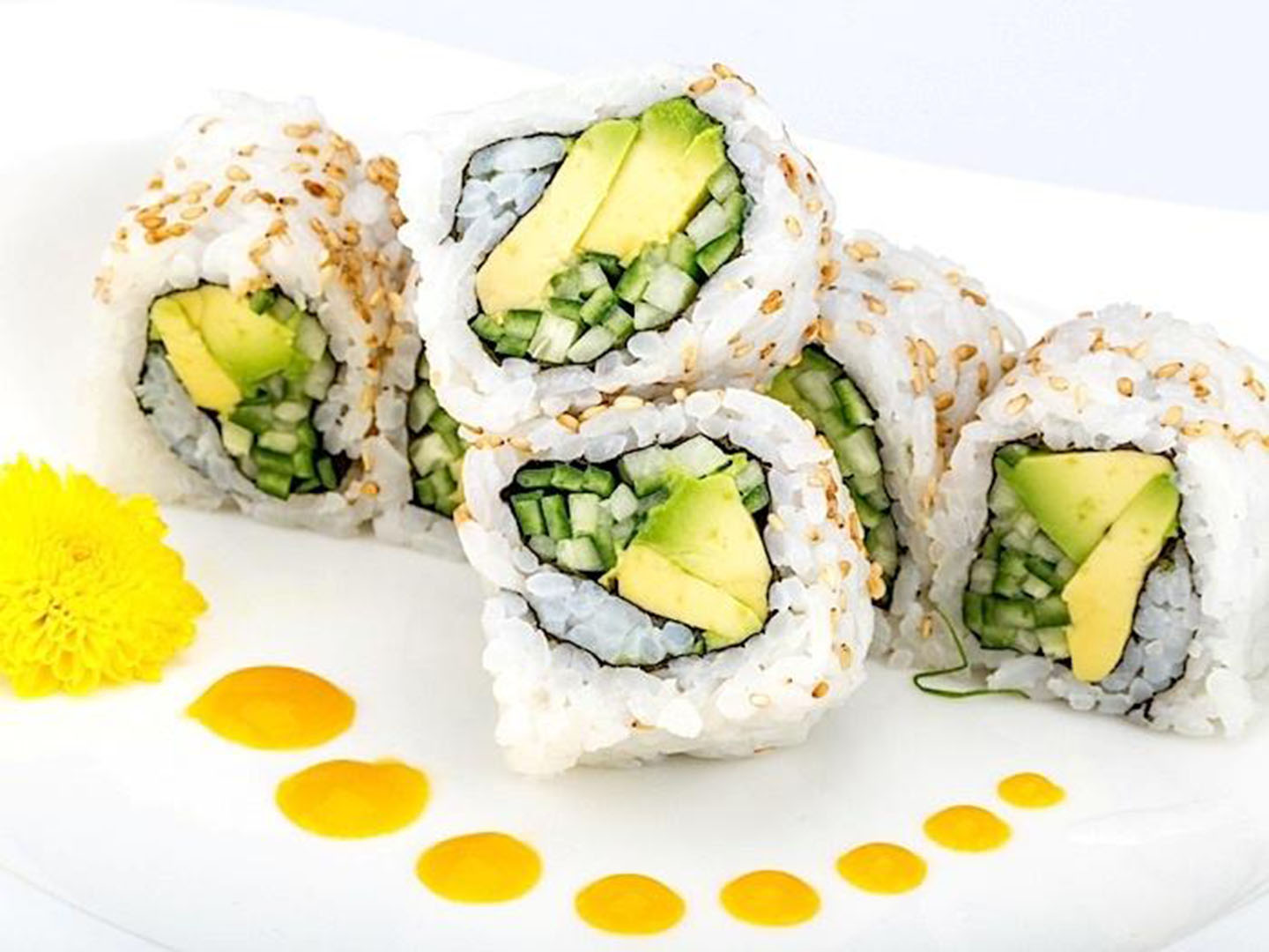 Cucumber Avocado Roll 6pcs Story Sushi